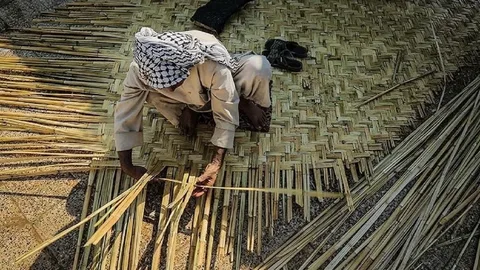 تصویر 4 از قیمت خرید زیرانداز نمدی حصیری نماز + فروش ویژه